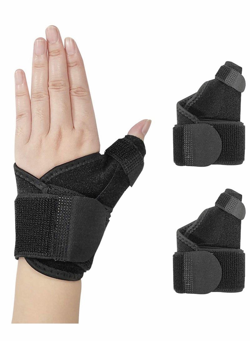 Excefore Wrist Brace for Carpal Tunnel, 1 Pack Adjustable Thumb Wrist Support Brace for Sports Protecting/Tendonitis Pain Relief, Splint Wrist Brace Day Night Support for Women Men - Image 1