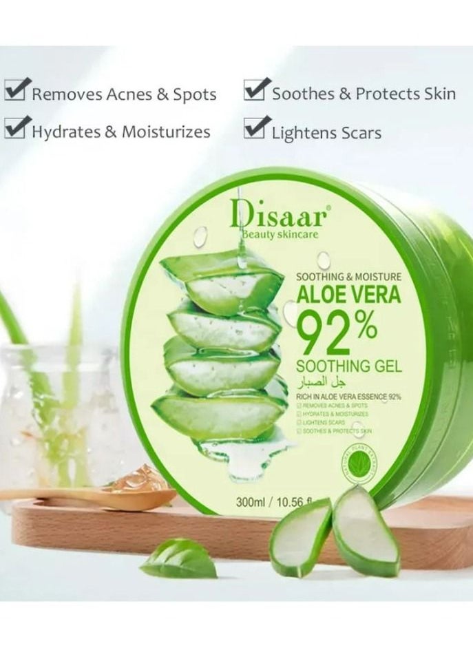 Disaar - Aloe Vera Gel 92% 300 ML - Image 1