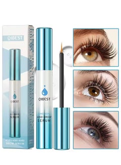 Eyelash and Brow Serum No Irritating Gentle Brow Serum, Thicker Longer Stronger Lashes Eyelash Eyebrow Growth Serum Moisturizing Nourishing Enhancing Volumizing Eyelash Serum