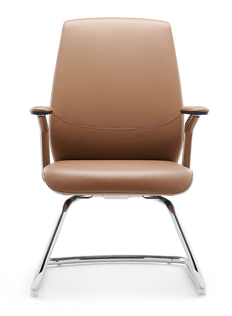 HUIMEI Huimei GW-1802-C Office Visitor Chair Brown Color  - Image 2