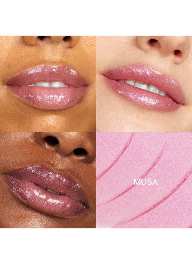 ColourPop - ColourPop Winx Club Ultra Glossy Lip Gloss - Hydrating Pink Lip Gloss for Juicy, Fuller-Looking Lips - Formulated with Jojoba Oil to Moisturize & Nourish - Musa (0.11 oz) - Image 1