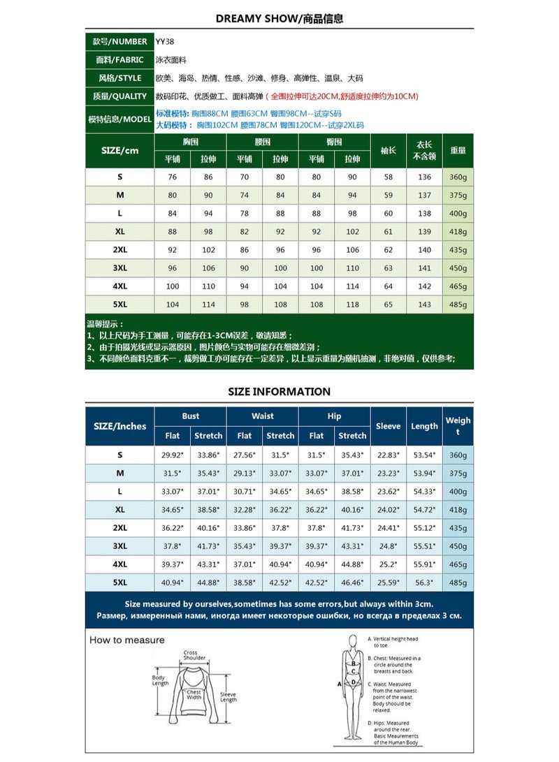 NIBEMINENT One-Piece Women's Conservative Swimsuit Set Muslim Ruffled Hem Swimsuit Long-Sleeved Trousers Ladies Beachwear Skirt Surfing Sunscreen Dress Arabic Clothing Pure - Image 3
