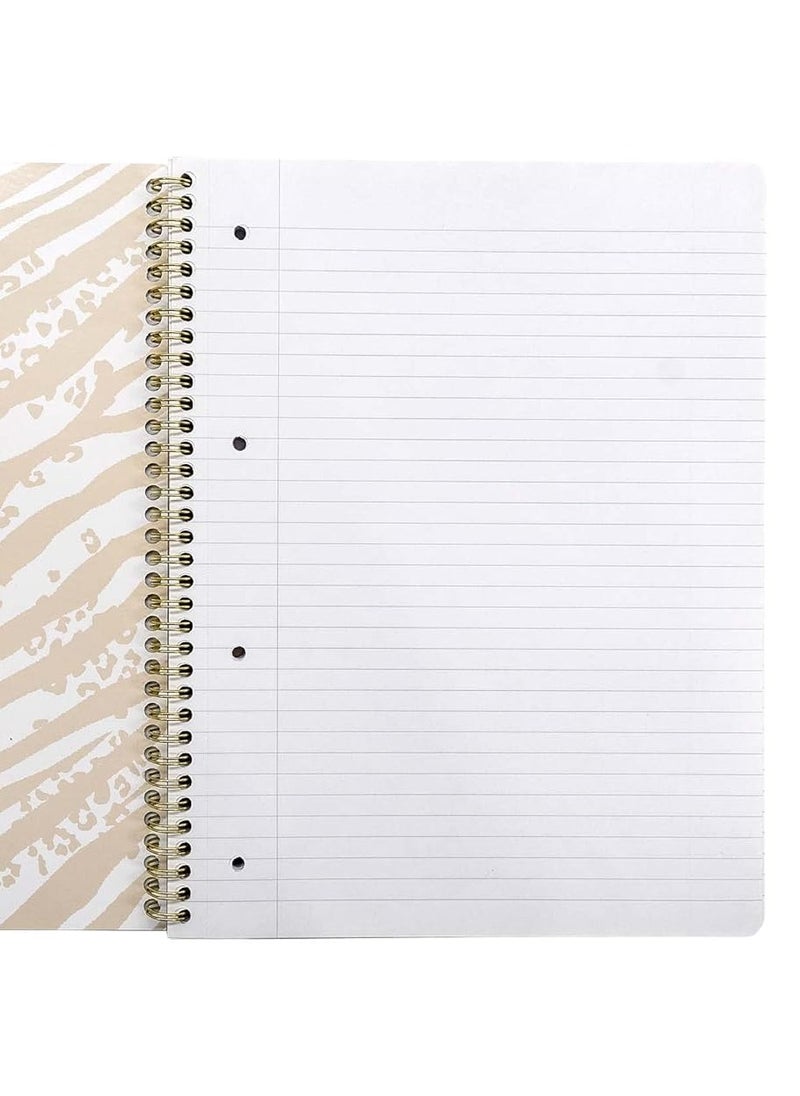 Pukka Pad A4 Size Wirebound Notebook 160 Pages Leopard Print Cover  - Image 3