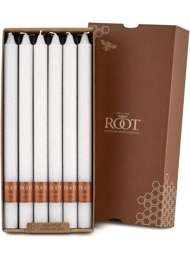 Root Candles Unscented Arista Timberline 12Inch Dinner Candles 12Count White - Image 2