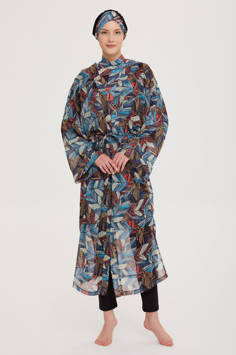 Remsa Mayo Remsa Swimsuit Remsa Modest Swimsuit Over Single Kaftan Kimono Pareo RP008 Tülay - Image 5