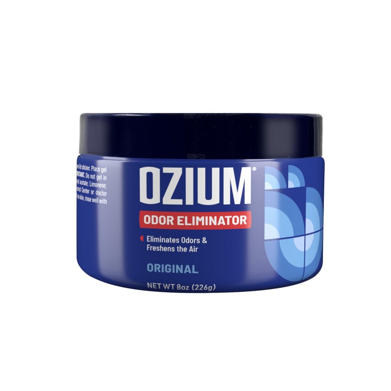 Ozium 8 Oz 1 Pack Odor Eliminating Gel for Homes Cars Offices and More