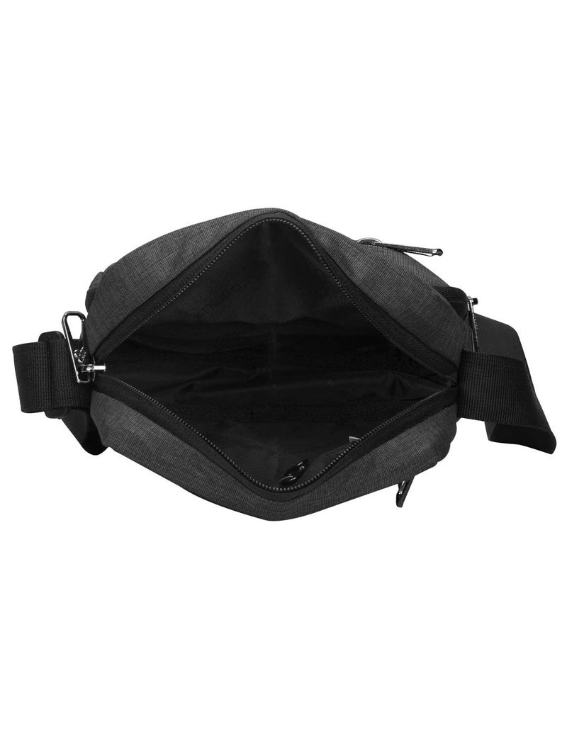 COSMUS STELLA Dark Grey Polyester 3.5 Ltr Unisex Sling Bag - Image 4