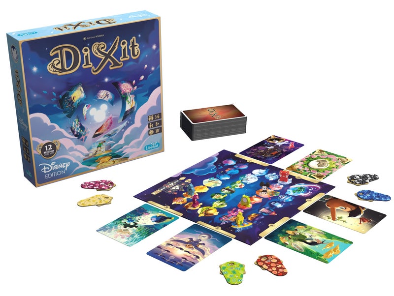 Libellud Asmodee Dixit Disney Edition Board Game - Immerse Yourself in a Magical Storytelling Adventure, Fun Family Game for Kids & Adults, Ages 8+, 3-6 Players, 30 Minute Playtime - Image 2