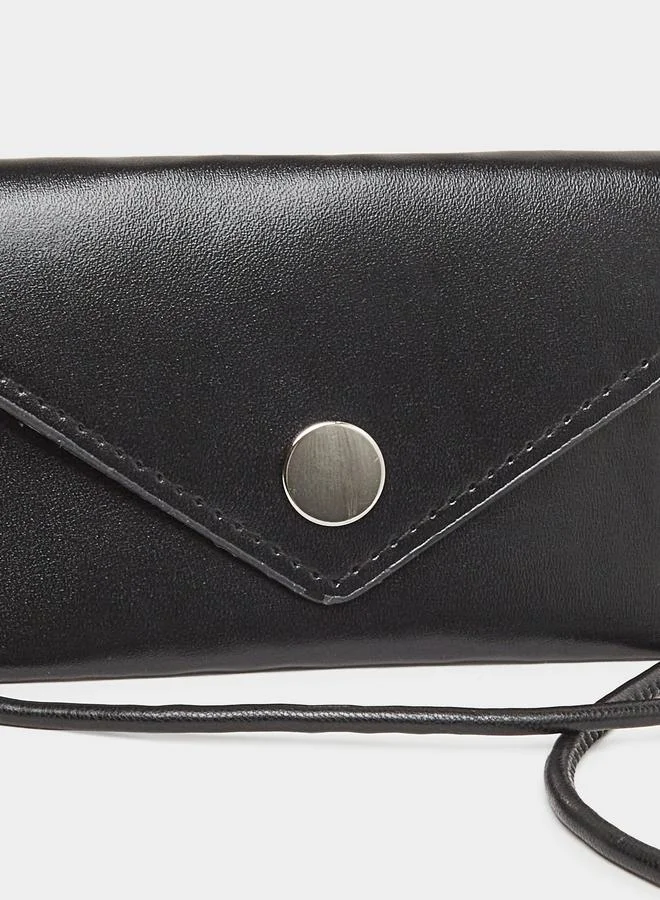 ستايلي حزام مغلف بتصميم ظرف من الجلد الصناعي