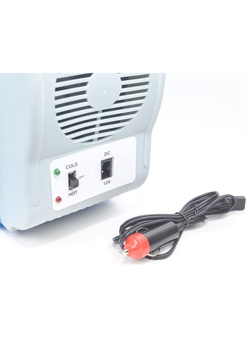 DANIM Mini Fridge Personal Thermoelectric Cooler and Warmer with Sealing Circle, Practical Electric Car Refrigerator Small Fridge for Car, RV, Camping, Travel(Car Refrigerator) - Image 5