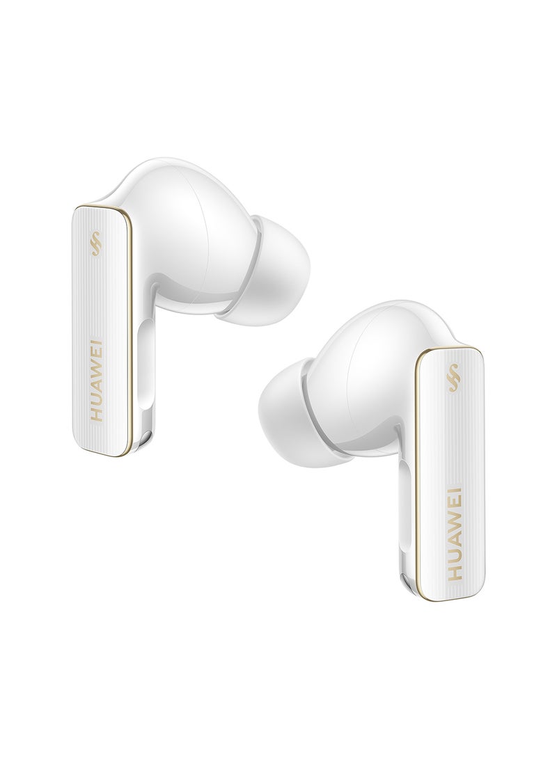 HUAWEI FreeBuds Pro 4 Wireless Bluetooth Earbuds, Dual-driver True Sound, Stable&Clear Calls, Intelligent Dynamic ANC, Head Motion Controls, iOS&Android, Lossless Sound Quality, AI call-noise-cancellation, White - Image 2