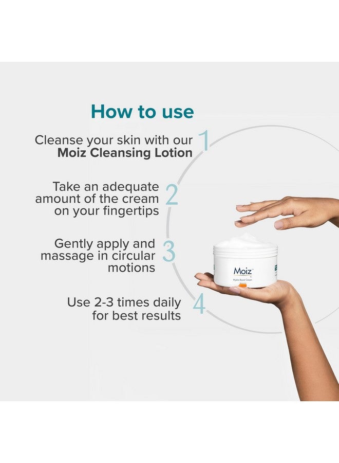 Moiz XL Hydro Boost Face & Body Cream | For Dry to Very Dry Skin | Formulated with 13 Moisturizers | Paraben Free & Cruelty-Free - 500gm - Image 5
