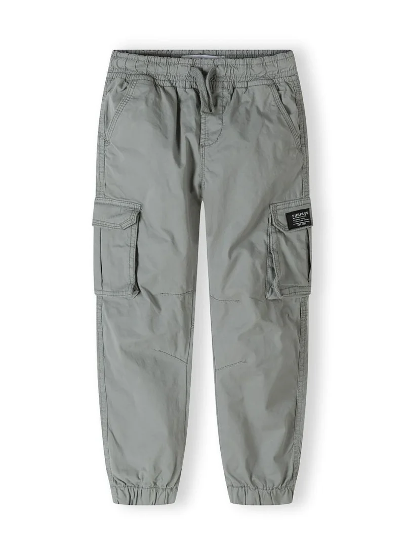 MINOTI Kids Boys  Woven Cargo Trousers With Drawcord