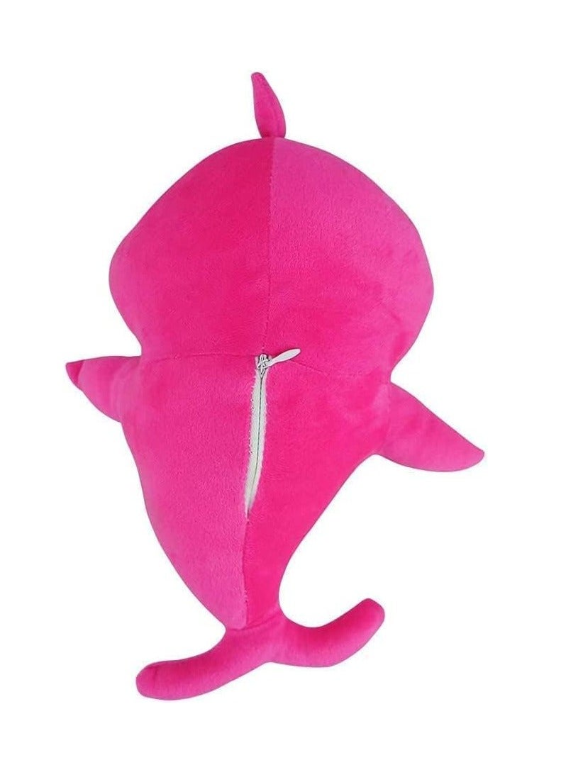 Cute Stuffed Animal Shark, Shark Stuffed Doll is The Children's Companion (Pink.) - Image 2
