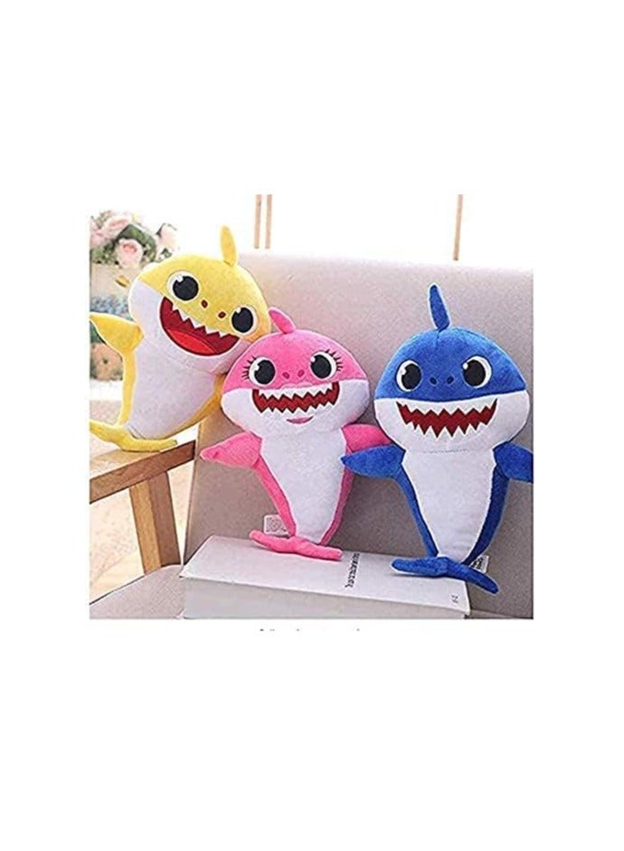Cute Stuffed Animal Shark, Shark Stuffed Doll is The Children's Companion (Pink.) - Image 3