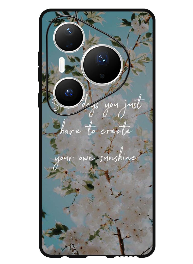Theodor Case Compatible with Huawei Pura 80 Pro Plus 6.8 Inch Protection Shockproof Bumper Cover Create your sunshine - Image 1