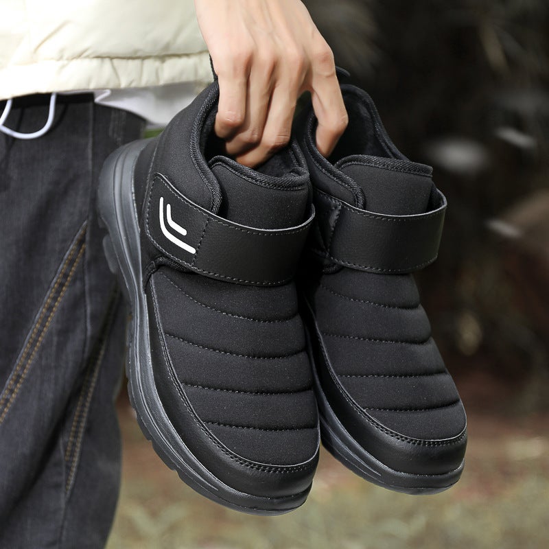 Fleece-lined Winter Ankle Boots for Men and Women, Soft Non-slip Sole - Image 2