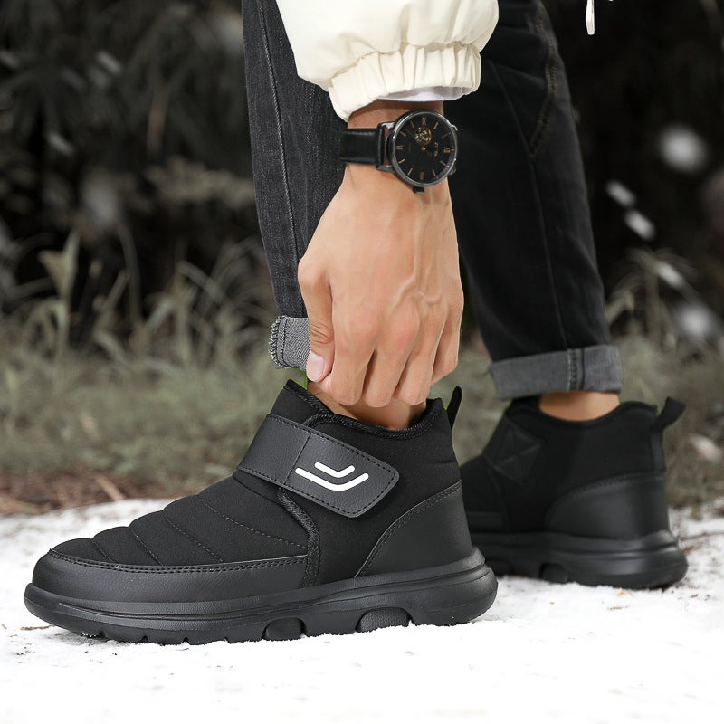 Fleece-lined Winter Ankle Boots for Men and Women, Soft Non-slip Sole - Image 3