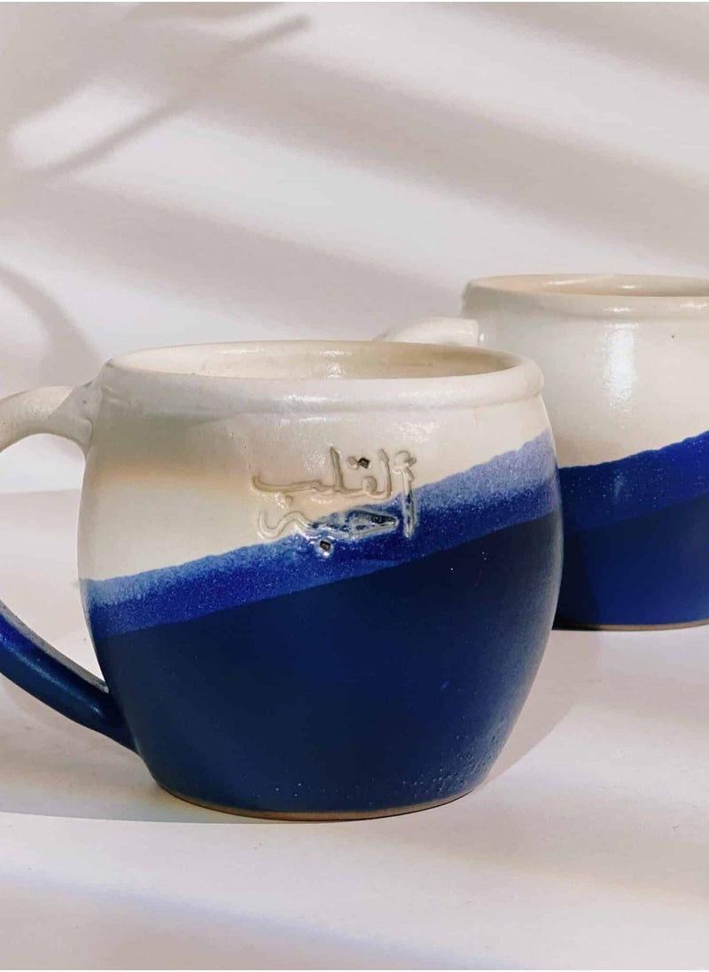 Heart’s Love Wavy Pottery Mug - Capacity: 270 ml - gift for Coffee & tea lovers - pzsku/ZFFD8DBCDAA437527ED57Z/45/_/1684138075/f2bd3175-2409-4f81-a2d6-7609faf52cc0