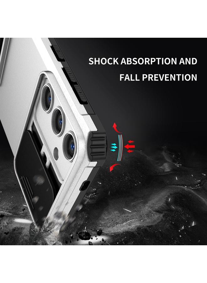 S-TOP Case For Samsung Galaxy S24 5G Stereoscopic Holder Sliding Camshield Phone Case - Image 4