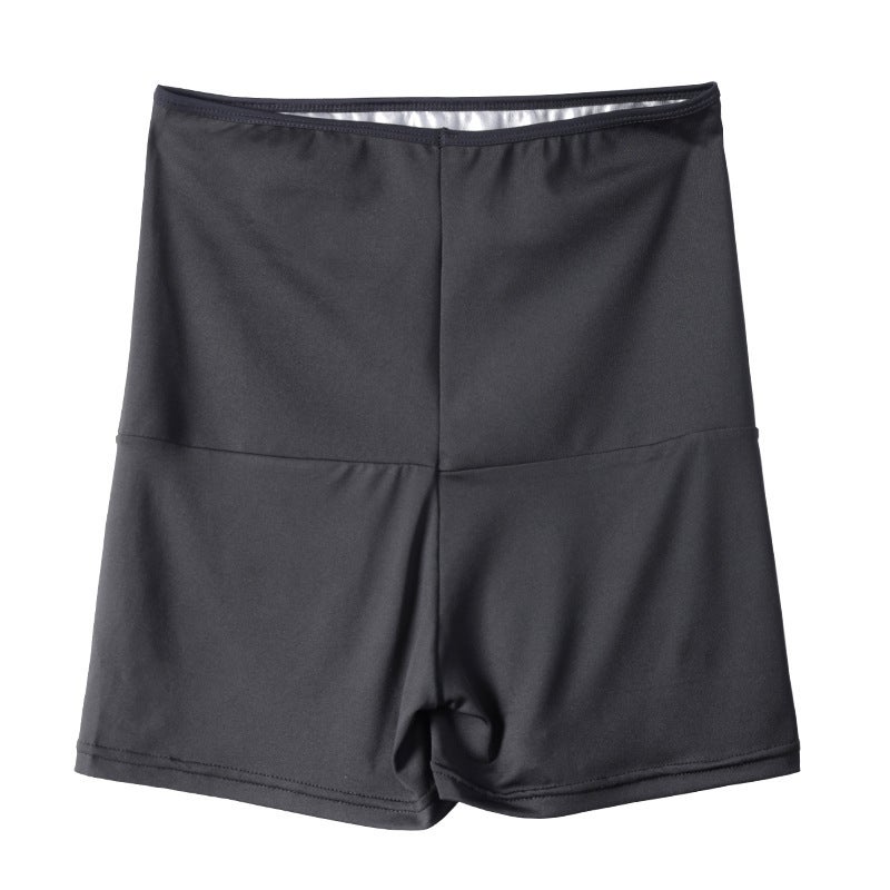Womens High Waist Sweat Slimming Capri Pants Vest - Image 2