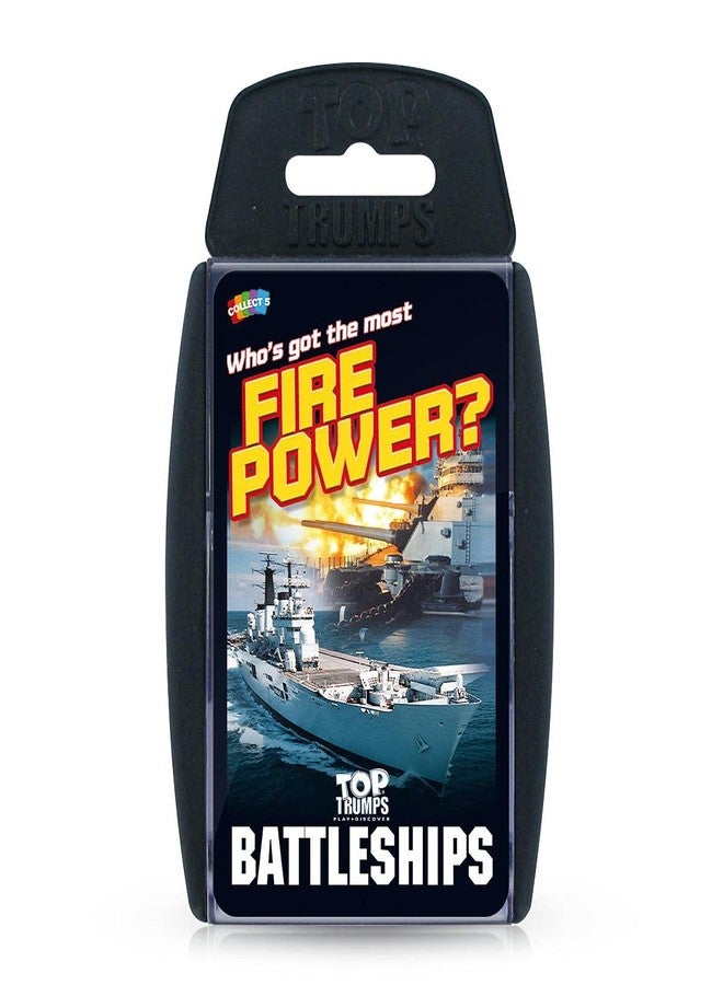 Top Trumps Battleships Top Trumps Card Game - Image 1
