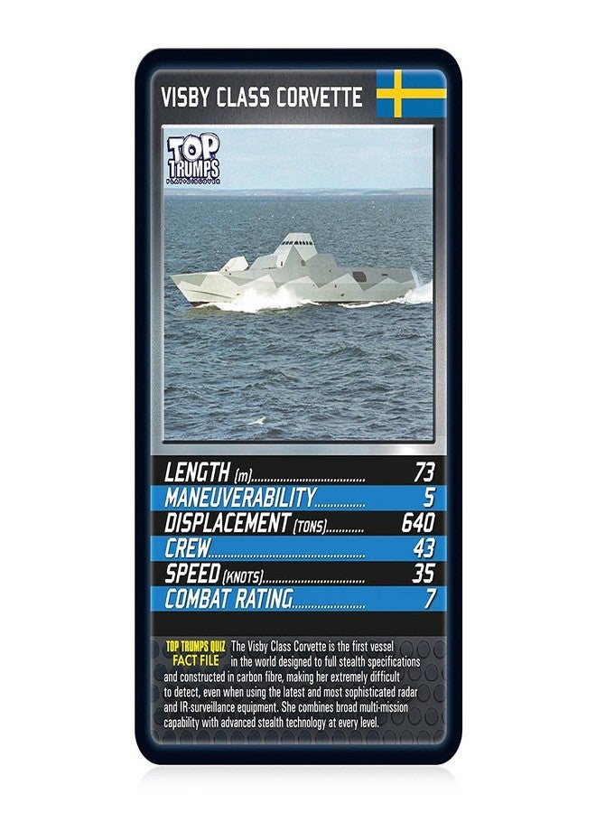 Top Trumps Battleships Top Trumps Card Game - Image 5