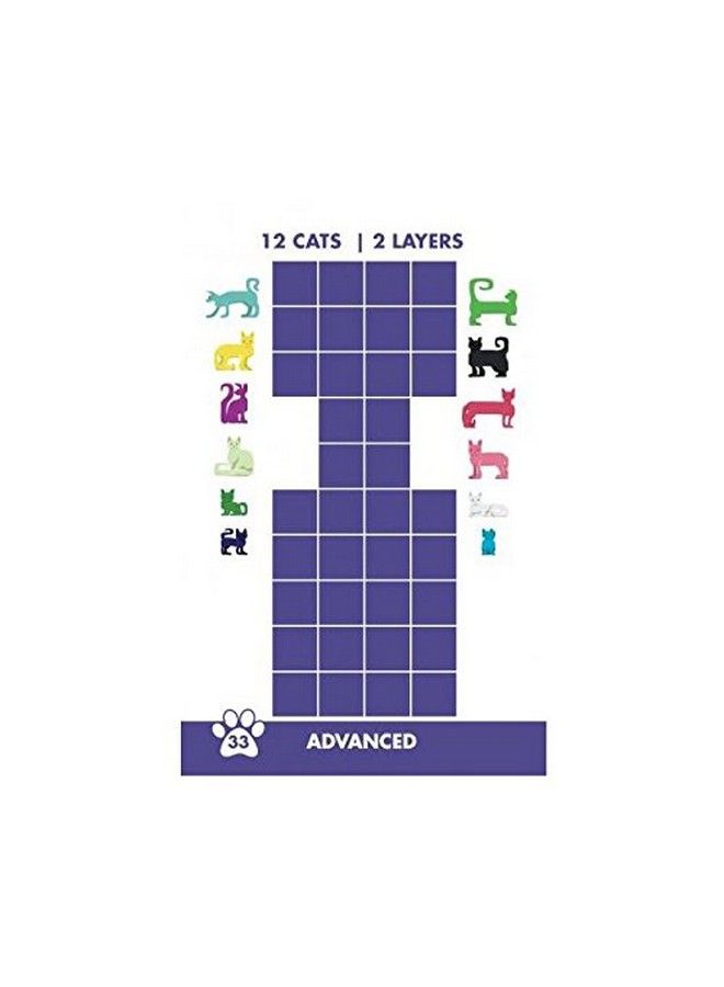 Ceaco Cat Stax The Purrfect Packing Puzzle Game - Image 3