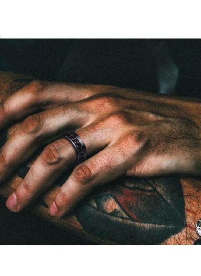 5esha - Roman Numeral Ring for Unisex - Image 1