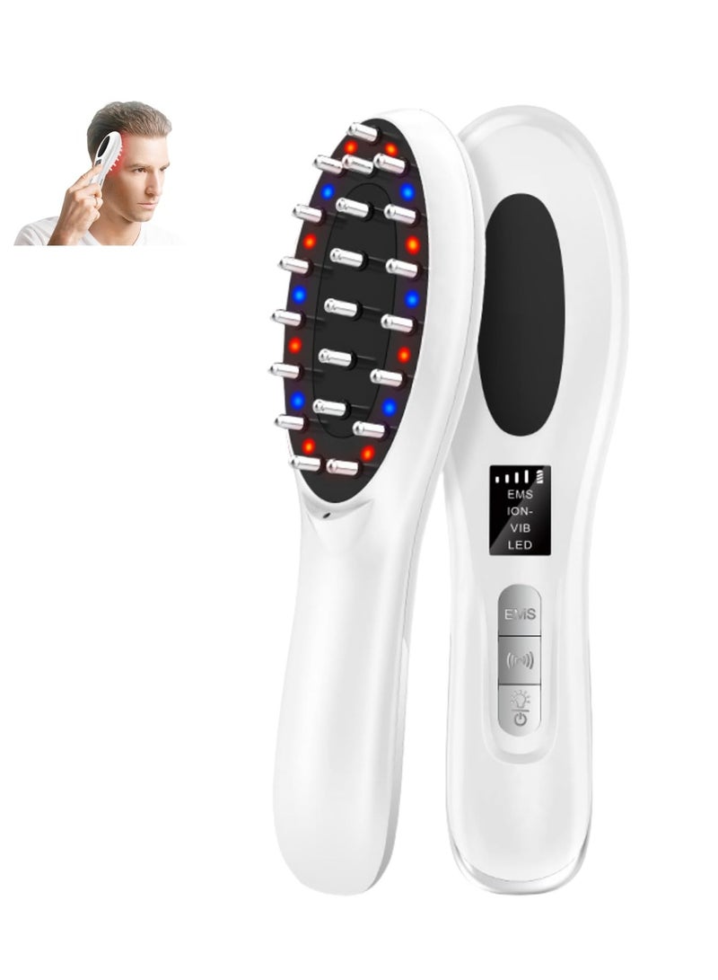 KASTWAVE Electric Scalp Massager with Hair Oil Applicator, Automatic Shut-Off, Removable Comb - Handheld Head Scratcher and Massage Brush - Image 1
