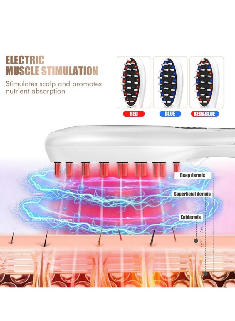 KASTWAVE Electric Scalp Massager with Hair Oil Applicator, Automatic Shut-Off, Removable Comb - Handheld Head Scratcher and Massage Brush - Image 3