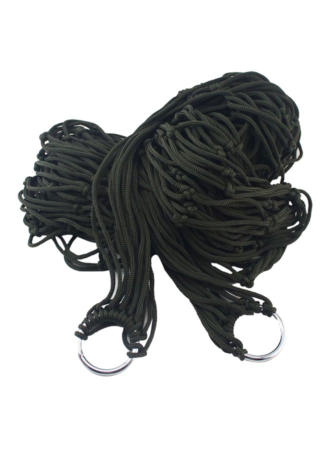 أرجوحة شبكية متنقلة أخضر 200x80سم - Image 1