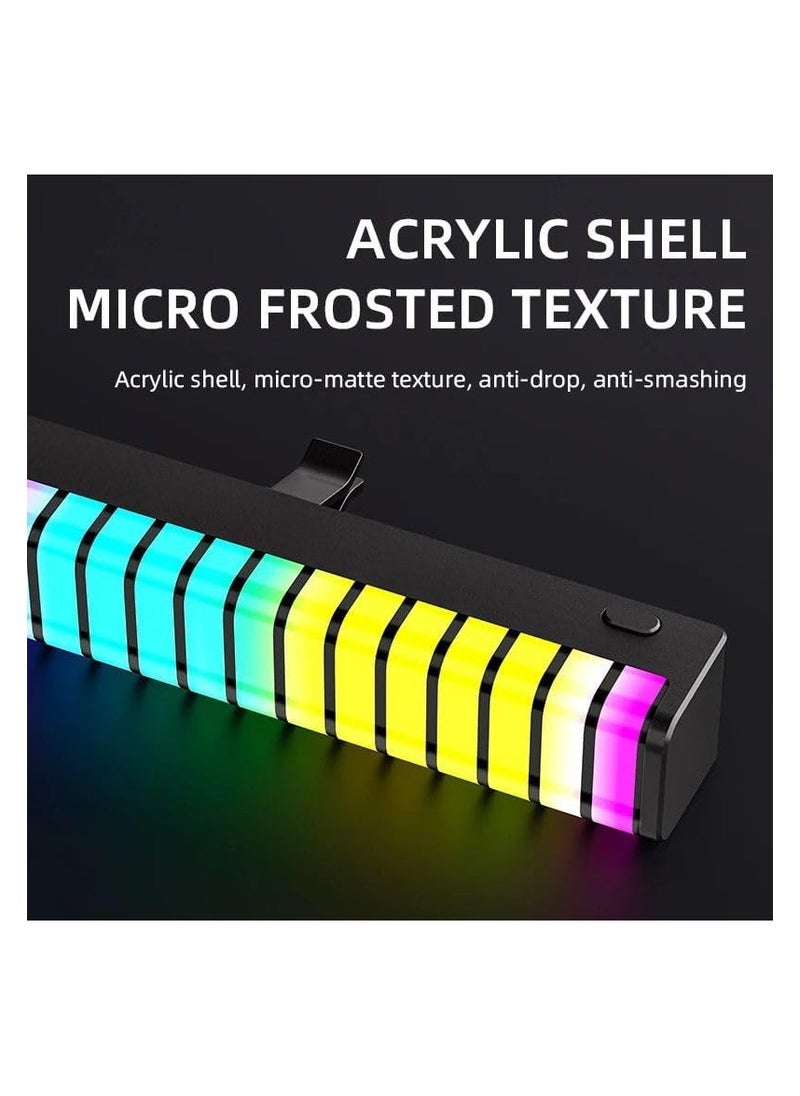 BJollys Voice Activated Light,RGB Sound Control Rhythm Lights - Car Air Vents Decorative Lights, LED Sound Control Pickup Rhythm Lights for Car  - Image 4
