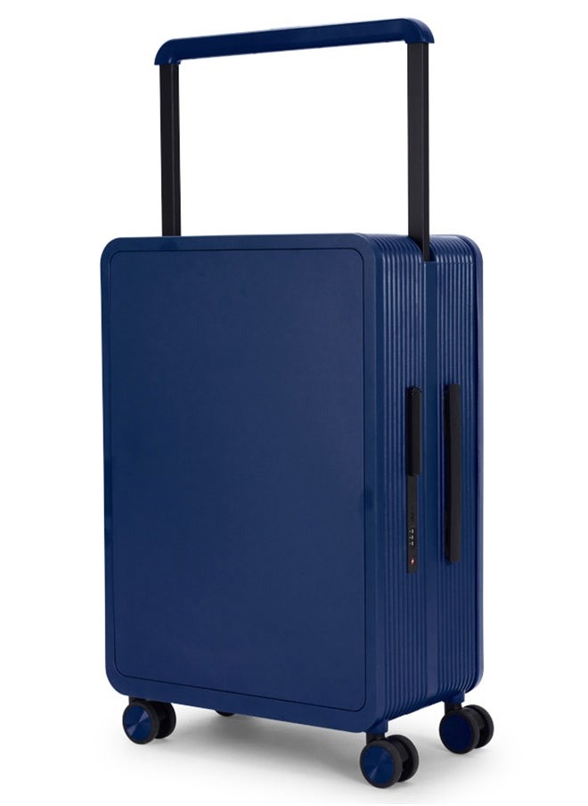 LIMRA - Travel Bag From Limra It contains two compartments Made Of PC Luggage Trolley Size 24 inch Color Blue - Image 1