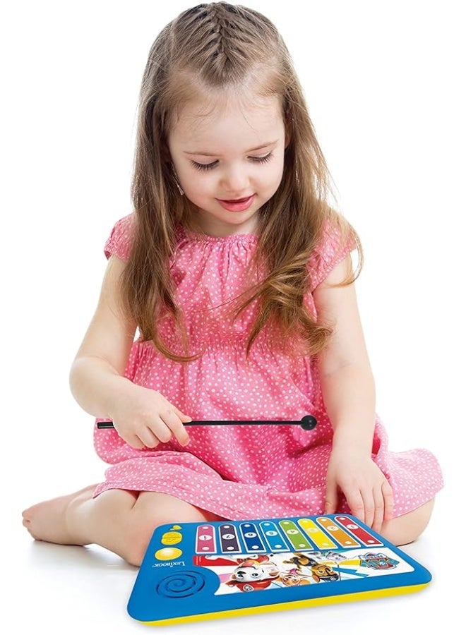 Lexibook Paw Patrol Xylofun Electronic and educational Xylophone for children, musical toy game, 8 keys, light guiding, 2 mallets included, blue, K340PA Brand: Lexibook - Image 5