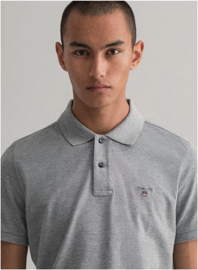 GANT  Gant Original Regular Fit Pique Polo Shirt for Men | Best Price UAE
