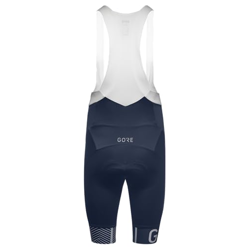 GOREWEAR GORE WEAR Men's Standard C5 Opti Bib Shorts+, Orbit Blue/White, M - Image 3