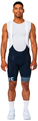GOREWEAR GORE WEAR Men's Standard C5 Opti Bib Shorts+, Orbit Blue/White, M - Image 5
