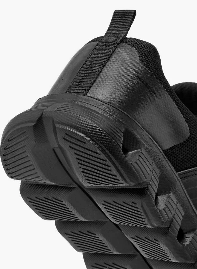 Oaklan by Shoexpress BLACK Boys Logo Detail Sports Shoes with Lace-Up Closure for Men | Best Price UAE