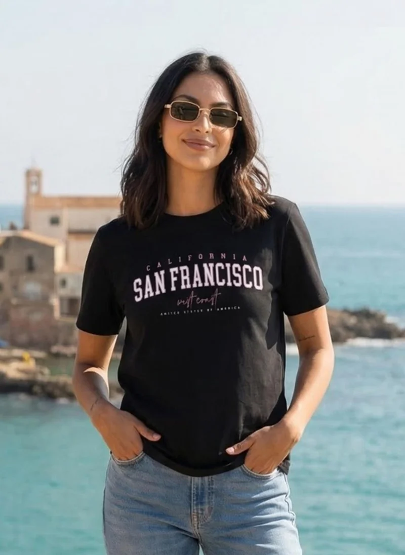 NOBERO Nobero Women Graphic Printed T-shirt