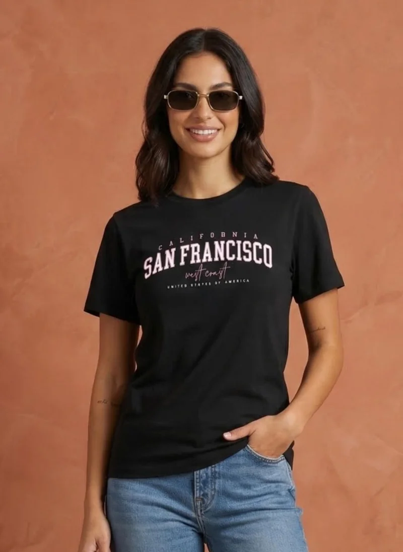 NOBERO Nobero Women Graphic Printed T-shirt