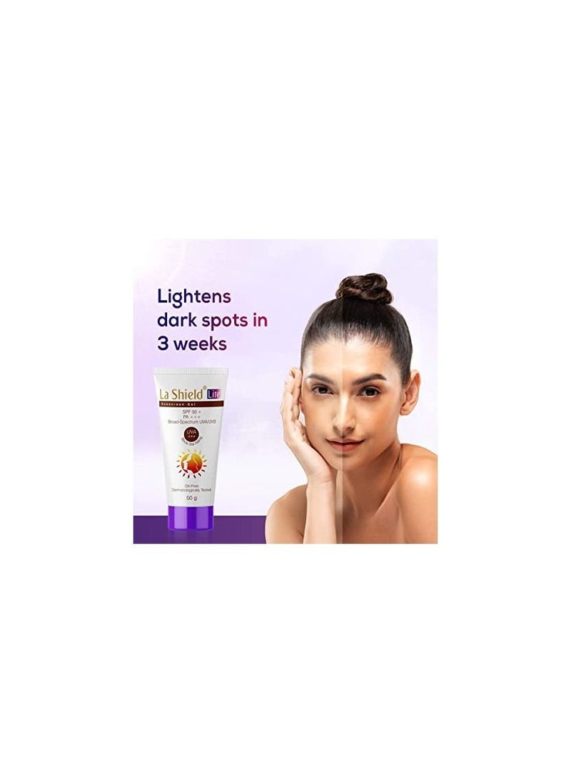 La Shield Fisico La Shield Skin lightening in 3 Weeks  Even Skin tone All Skin types | 50 gm  - Image 2