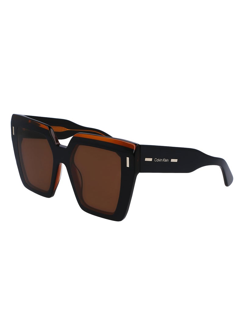 CALVIN KLEIN Women's Square Sunglasses - CK23502S-002-5219 - Lens Size: 52 Mm  - Image 3