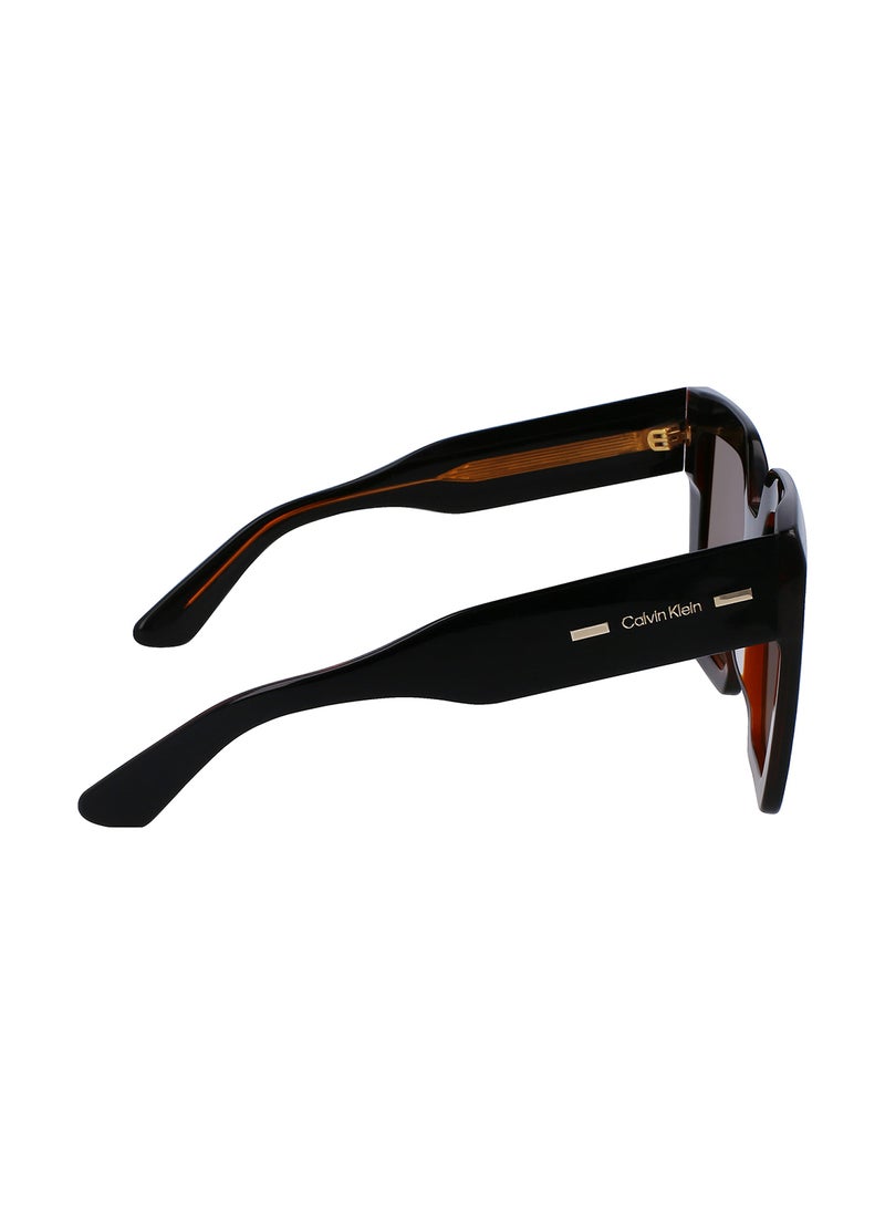 Women's Square Sunglasses - CK23502S-002-5219 - Lens Size: 52 Mm