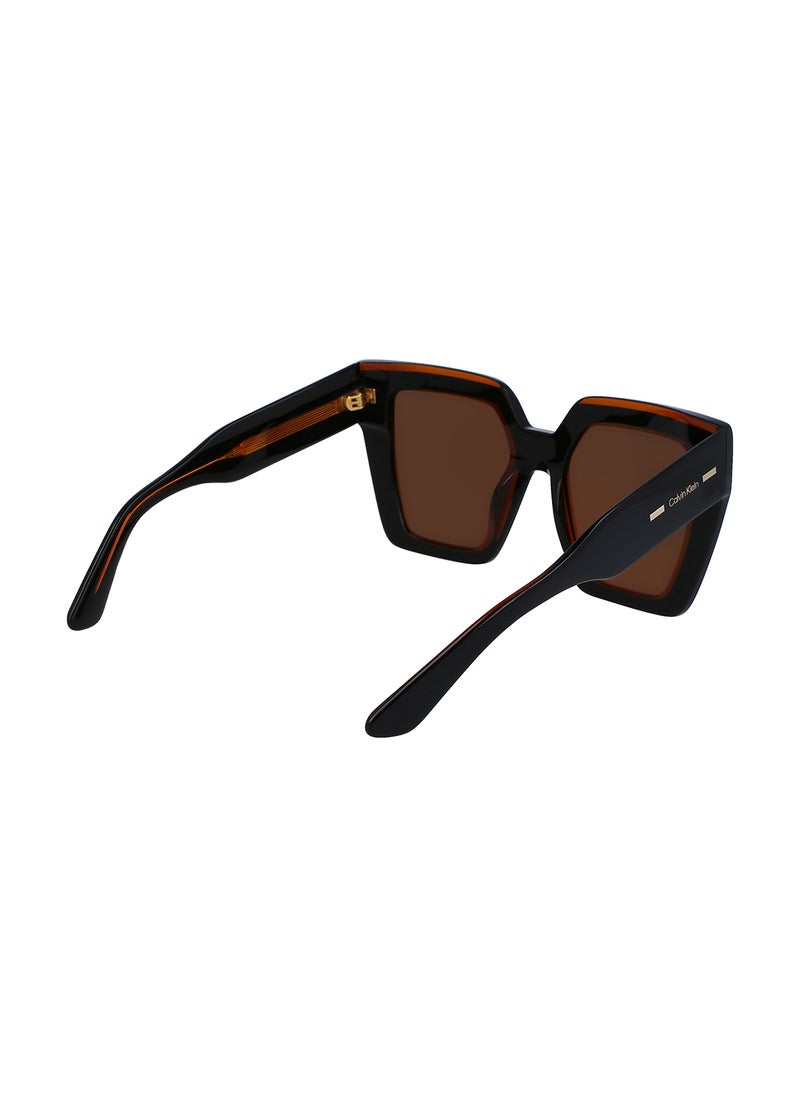 Women's Square Sunglasses - CK23502S-002-5219 - Lens Size: 52 Mm
