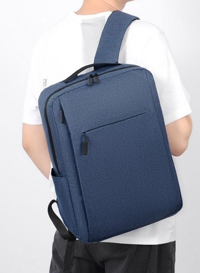 DUNISO Travel Laptop Backpack Business Anti Theft Slim Durable Computer Backpack with USB Charging Port Water Resistant College School Computer Bag Gifts for Men & Women Fits 15.6 Inch Notebook Black - Image 5