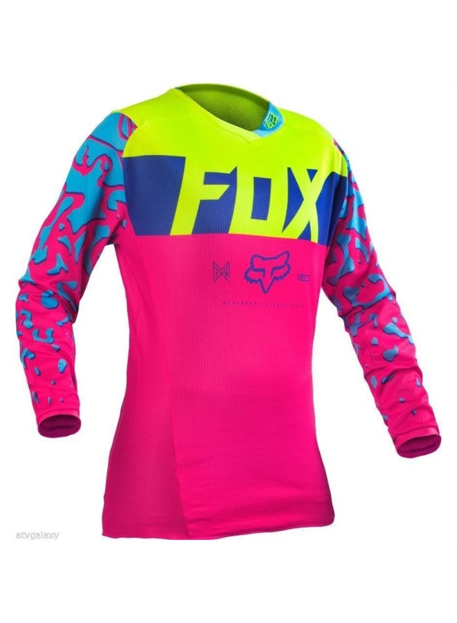 Fox Men's Outdoor Motocross Suit Off-road Road Mountain Bike Cycling Tops - Image 1