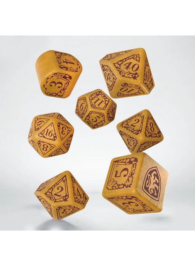 Q WORKSHOP Harry Potter Gryffindor Modern Dice Gold - Image 2
