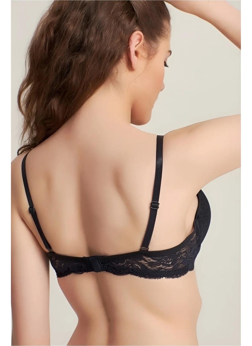 Le Jardin - Women's Silicone Glittery Bra and Panties Set 5020 - 1 Piece - Image 1