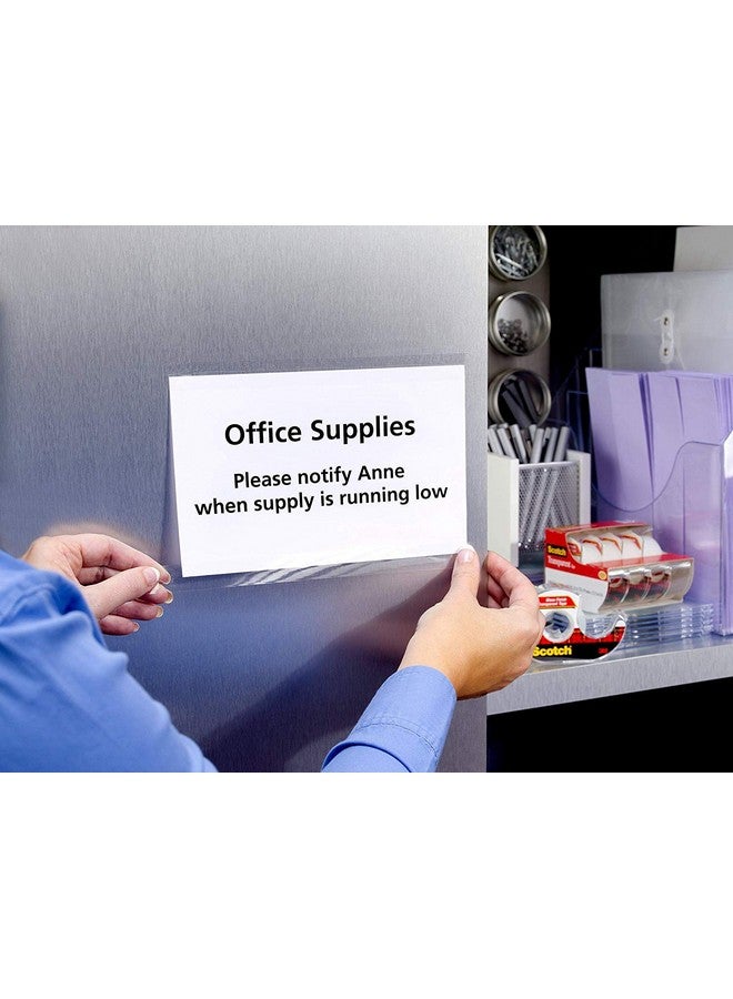 Scotch  Brand Transparent Tape, Versatile, Glossy Finish, Engineered For Office And Home Use, 1/2 X 450 Inches, 1 Dispensered Roll (144) (12) - Image 4